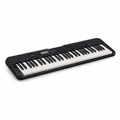 Casio CT-S300 Casiotone 61 Key Touch Sensitive Portable Keyboard Black