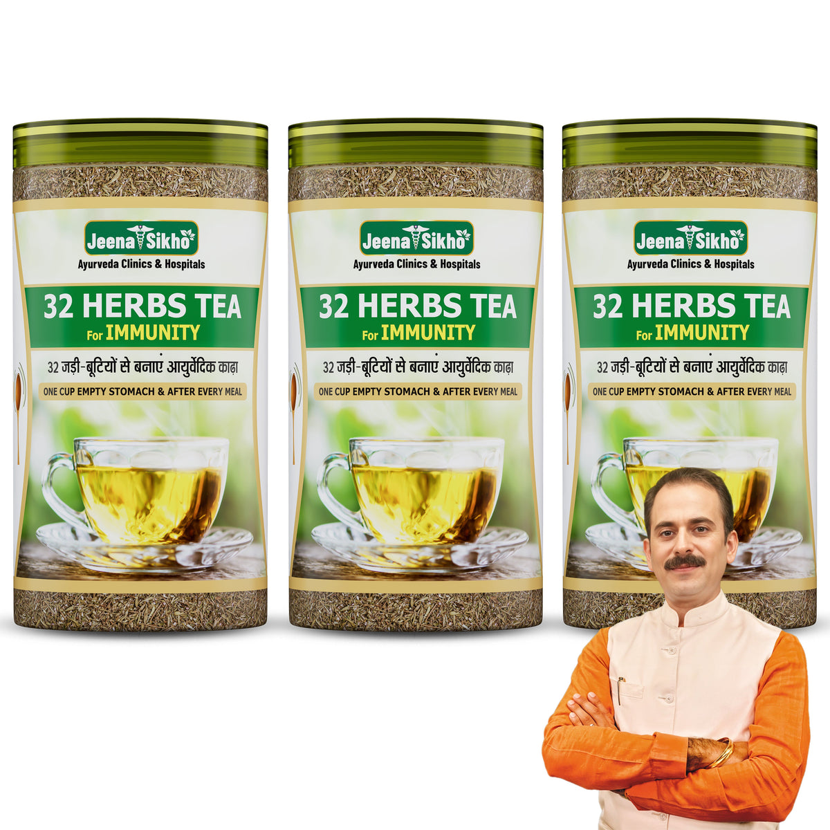 Jeena Sikho 32 Herbs Tea