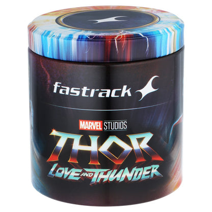 Fastrack Thor Quartz Multifunction Grey Dial Metal Strap Watch for Guys