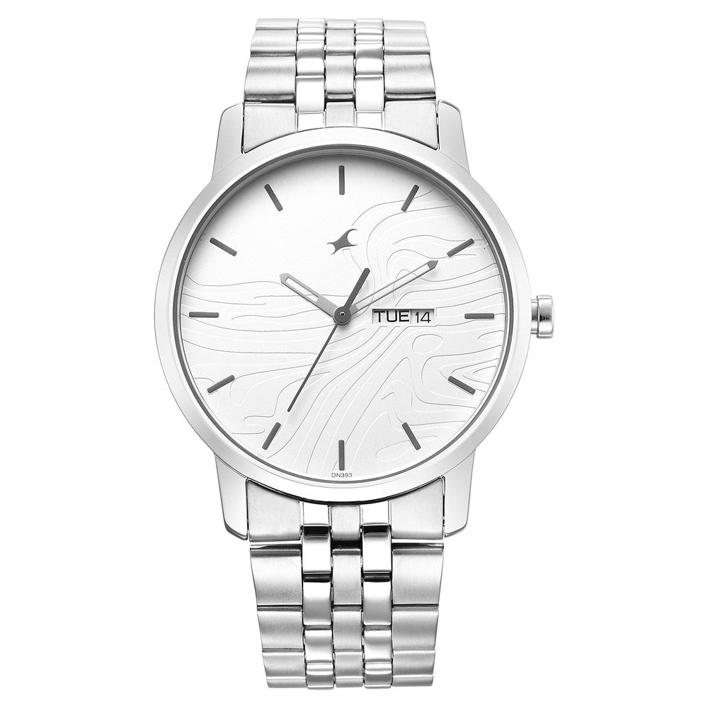 Fastrack Urban Camo White Dial Watch for Guys