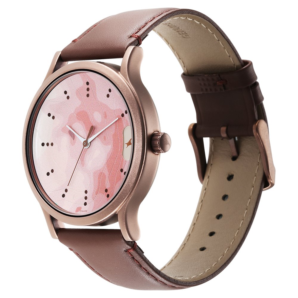 Fastrack Urban Camo Brown Dial Watch for Guys