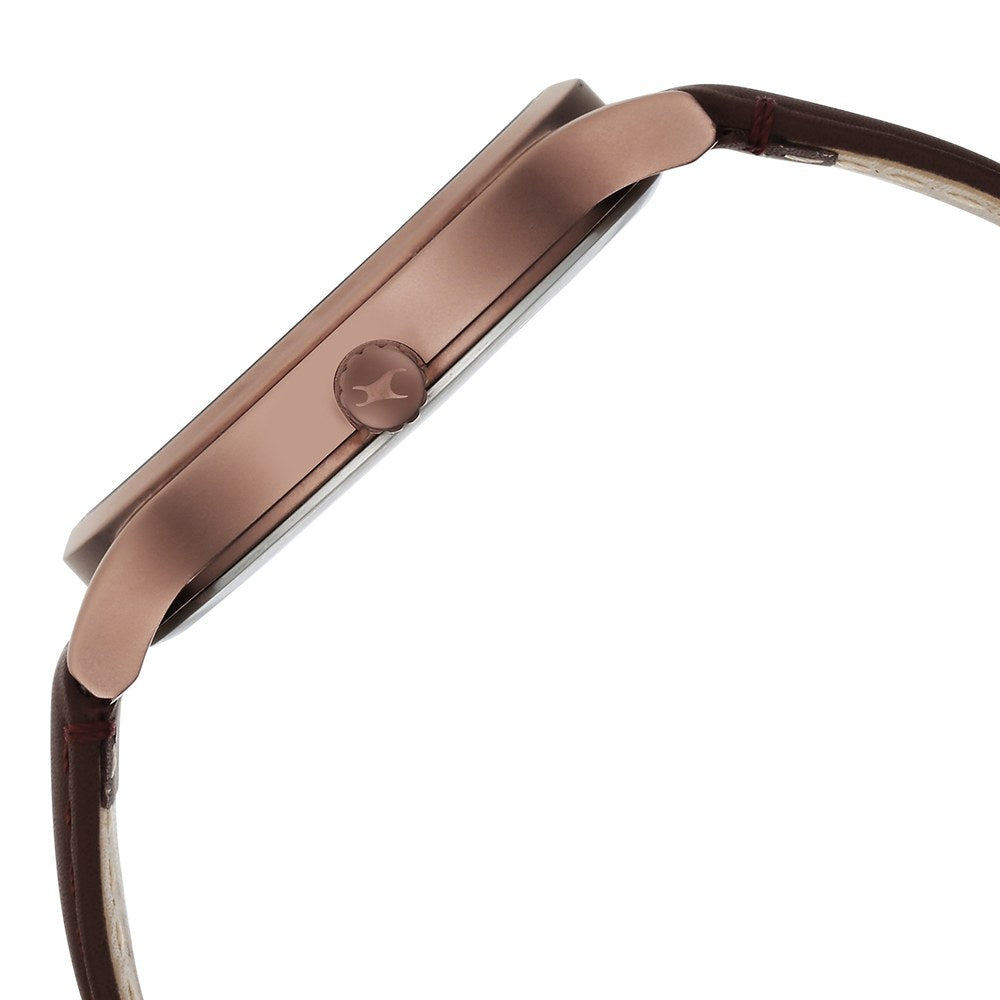 Fastrack Urban Camo Brown Dial Watch for Guys