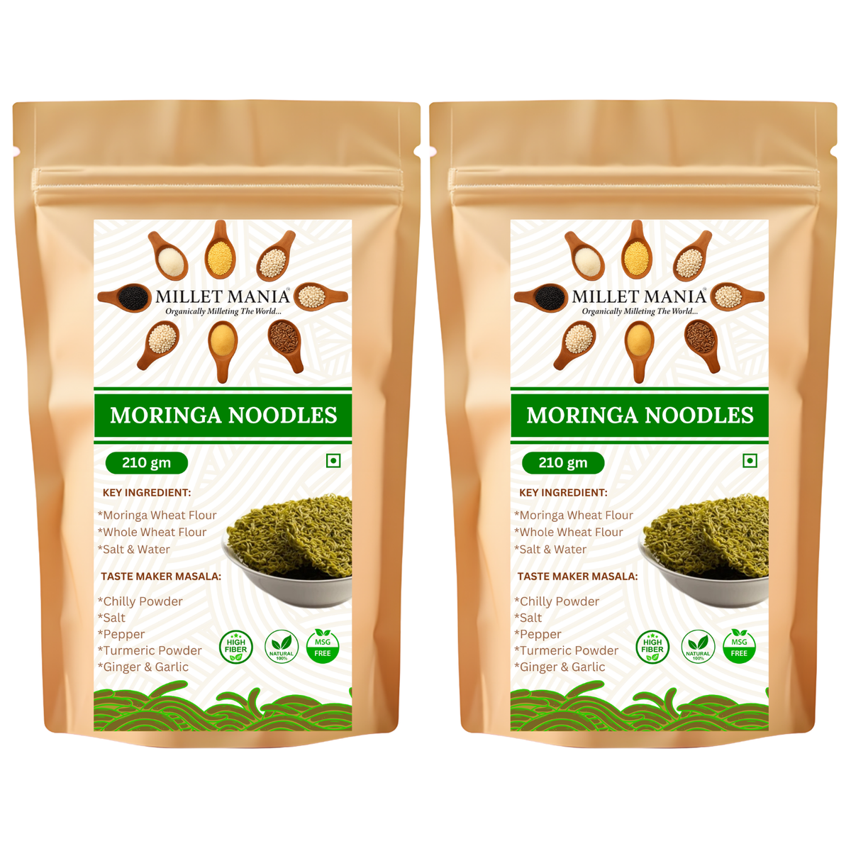 Millet Mania Moringa Noodles