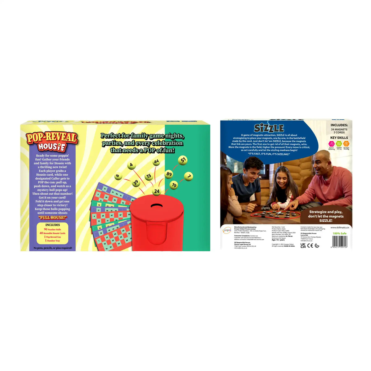 Skillmatics Pop Sizzle and Play Bundle Ages 4 and Up