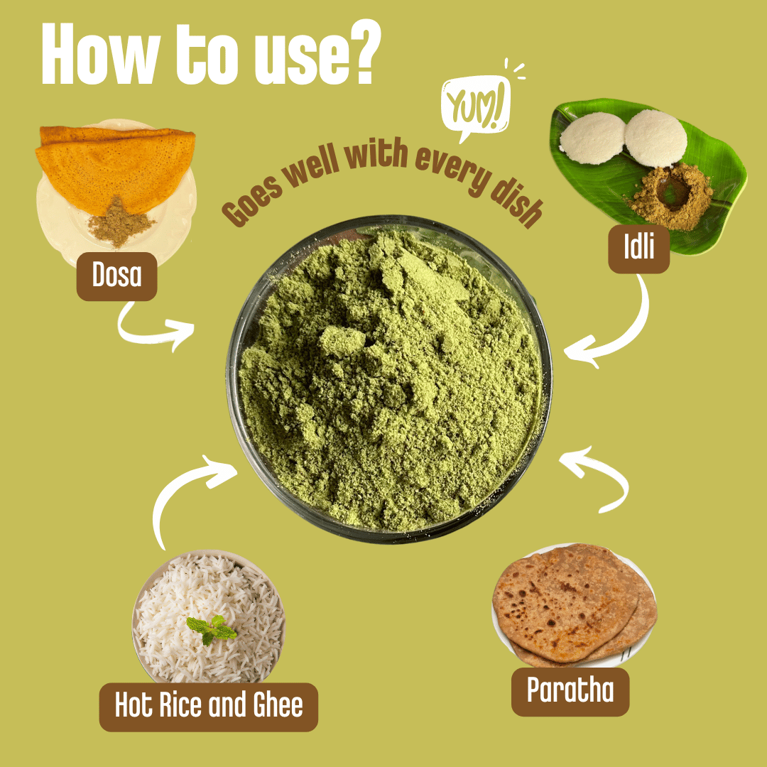 Early Foods Trial Pack Moringa Chutney Powder