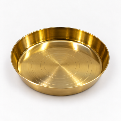 Brass small thali 109g