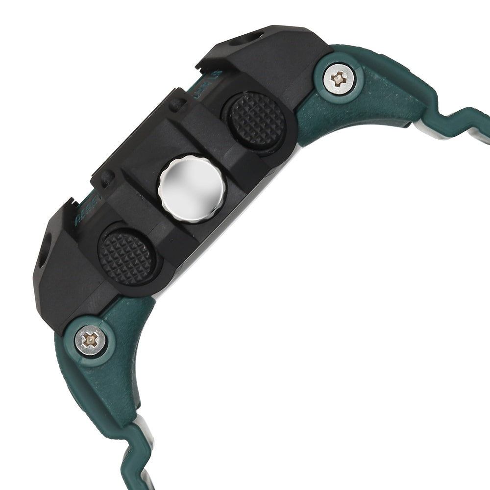 Fastrack StreetStyle Quartz Analog Digital Green Dial Green Polyether Strap Watch For Guys