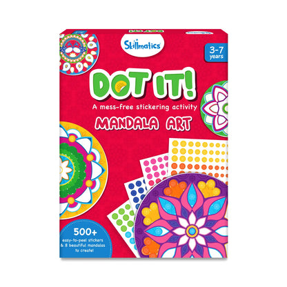 Skillmatics Dot it Mandala Art No Mess Sticker Art Ages 3 to 7
