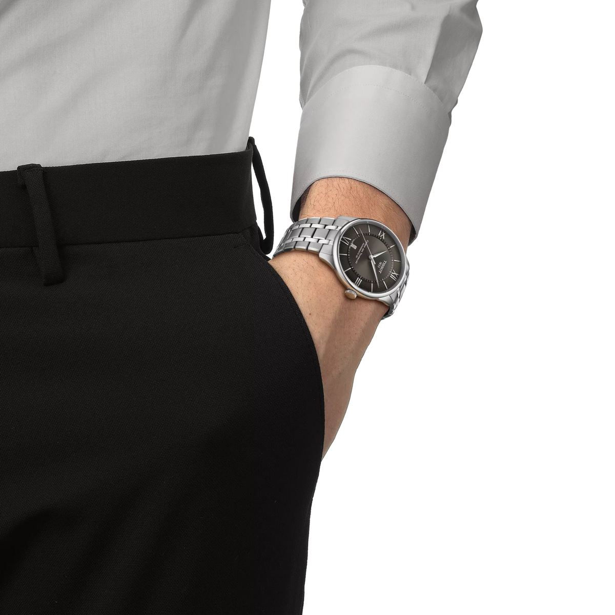 Tissot Chemin Des Tourelles 42mm Gunmetal Grey