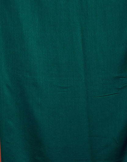 Sudathi Rama Green Stone Work  Embellished Silk Saree - PUSHMYCART