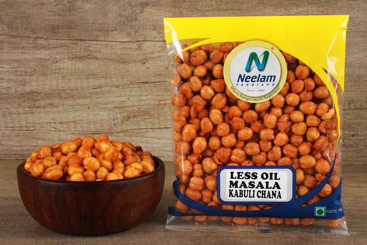Neelam Foodland Less Oil Masala Kabuli Chana 