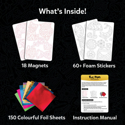 Skillmatics Foil Fun Pretty Patterns No Mess Art Kit Ages 7 and Up