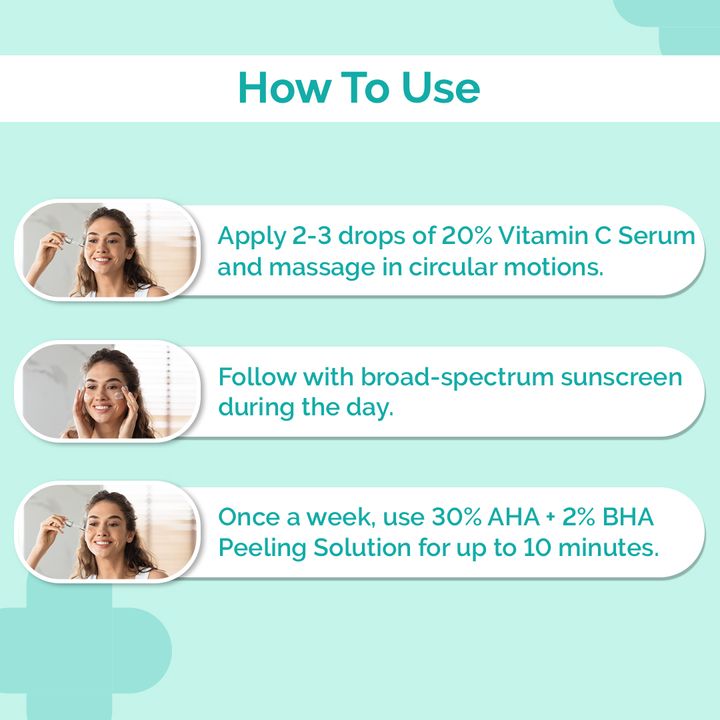 The Derma Co Exfoliate and Glow Combo