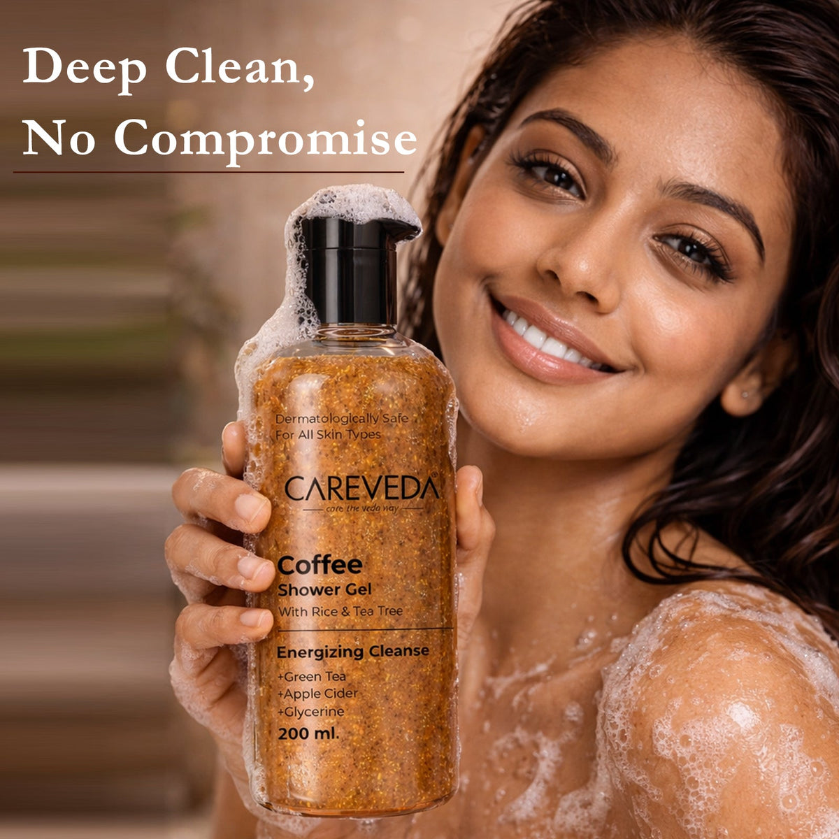 CareVeda Coffee Shower Gel 200ml