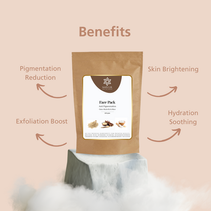 Natuur Oats, Mulethi & Rice Face Pack 100gm