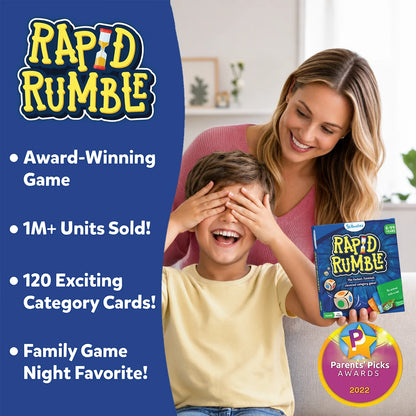 Skillmatics Rapid Rumble Board game Ages 6 and Up