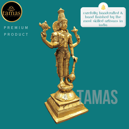 Tamas Brass Vishnu Ji Statue