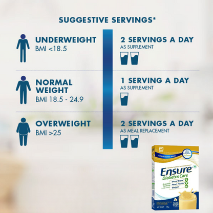 Ensure Diabetes Care Powder Vanilla Flavour - PUSHMYCART