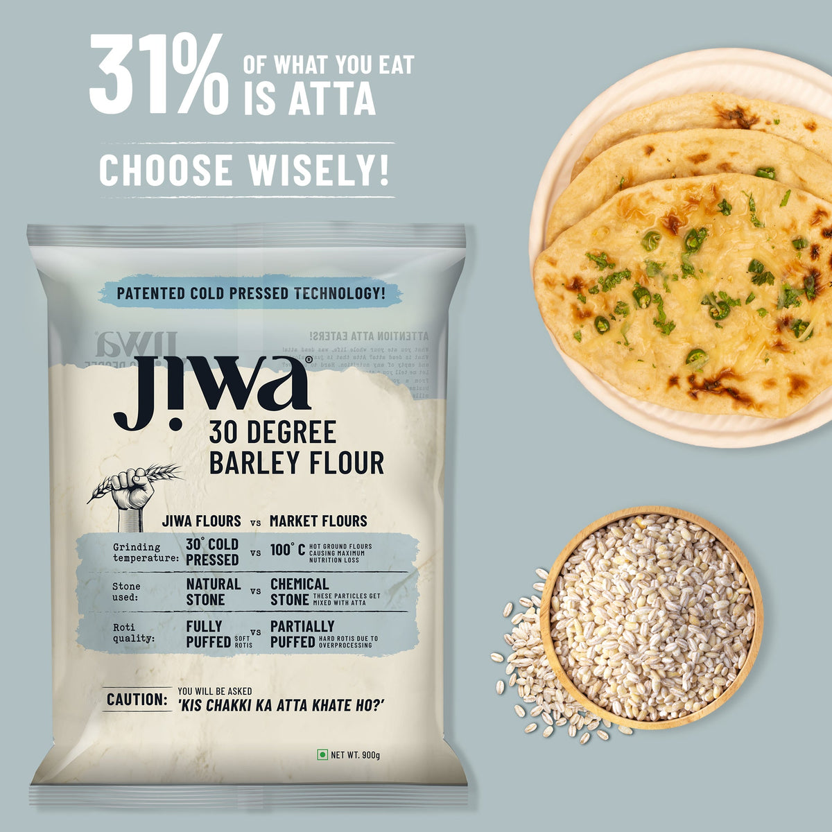 Jiwa 30 Degree Barley Flour