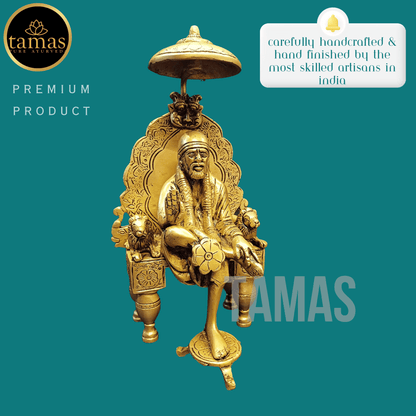 Tamas Brass Sai Baba Statue - PUSHMYCART
