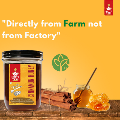 Nutty Yogi Cinnamon Honey 500gm
