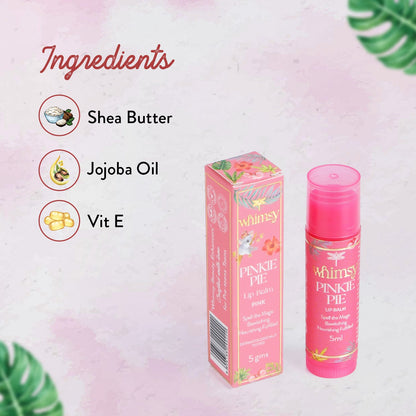 Whimsy Beauty Pinkie Pie- Lip Balm