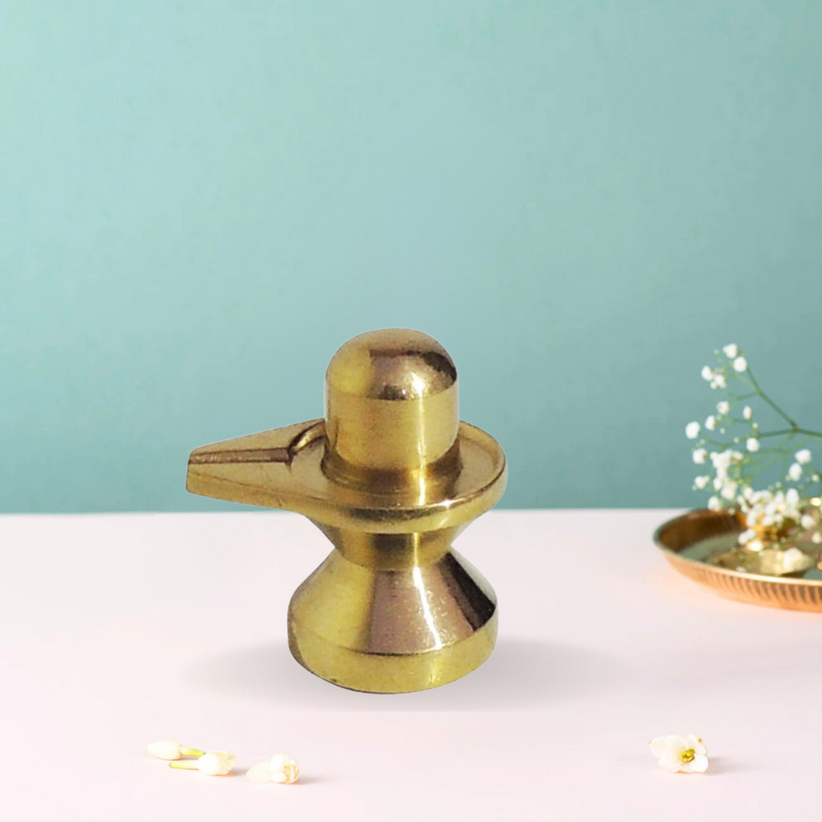 Brass Shivling Statue 0.1Kg - PUSHMYCART