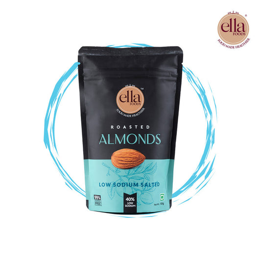 Ella Foods Salted Almonds - PUSHMYCART