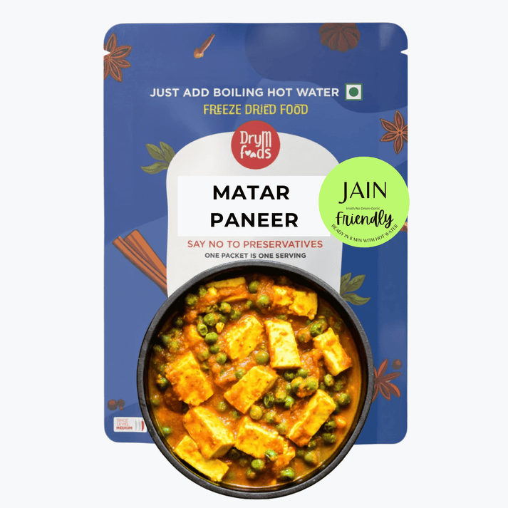 Drym foods Jain Matar Paneer