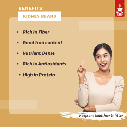 Nutty Yogi Organic Kidney Beans Rajma
