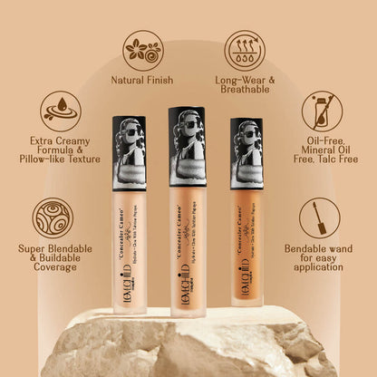 LoveChild Award Night Cocoa| Concealer Cameo Natural Finish