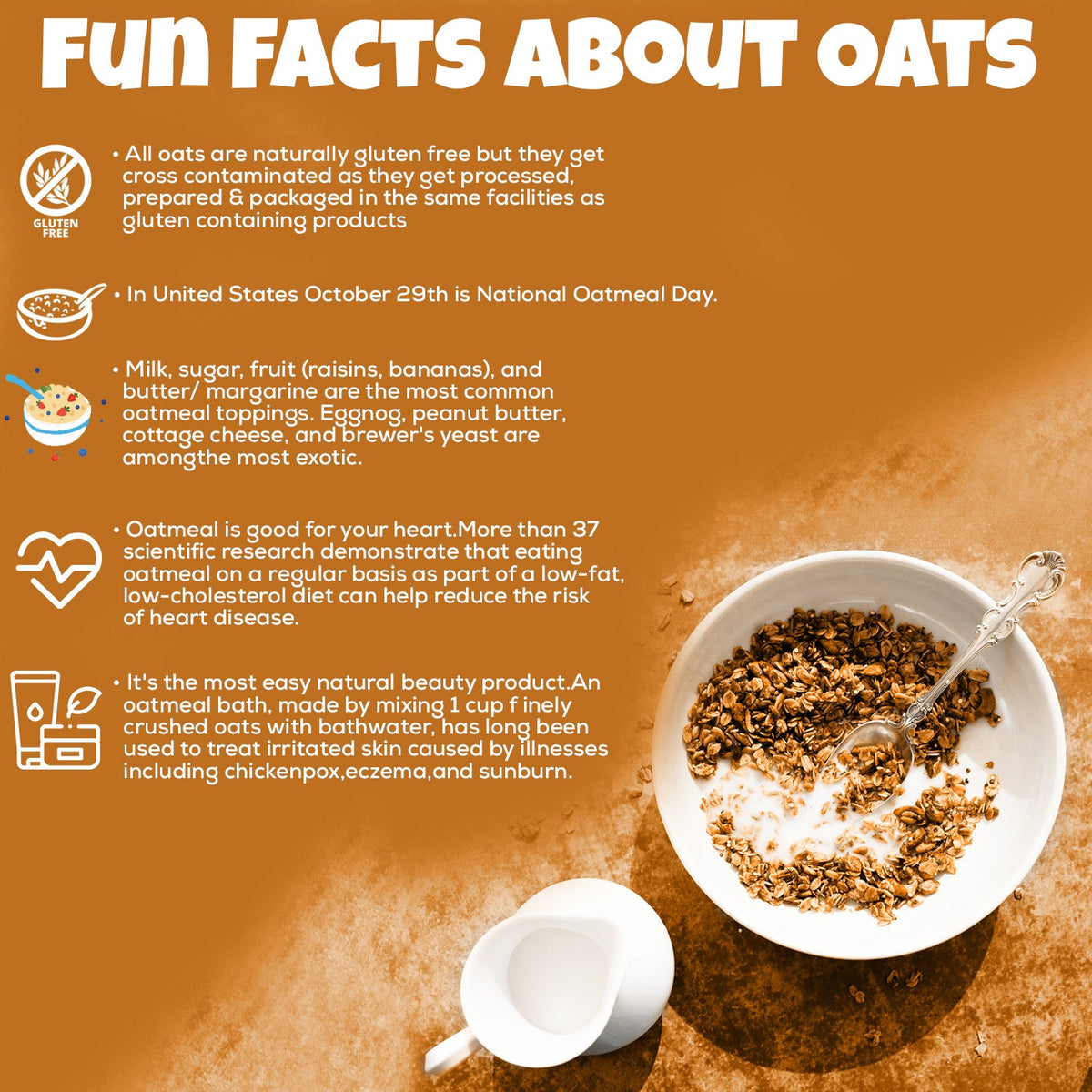 UNIFIT Honey Rolled Oats 