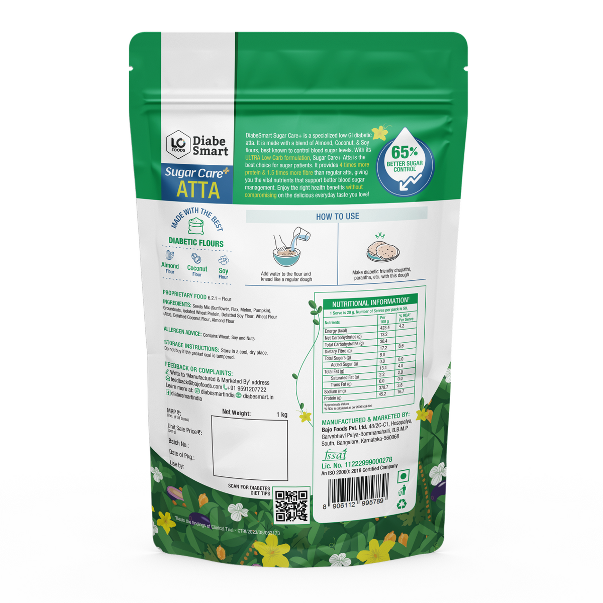 Sugar Care Plus Atta 