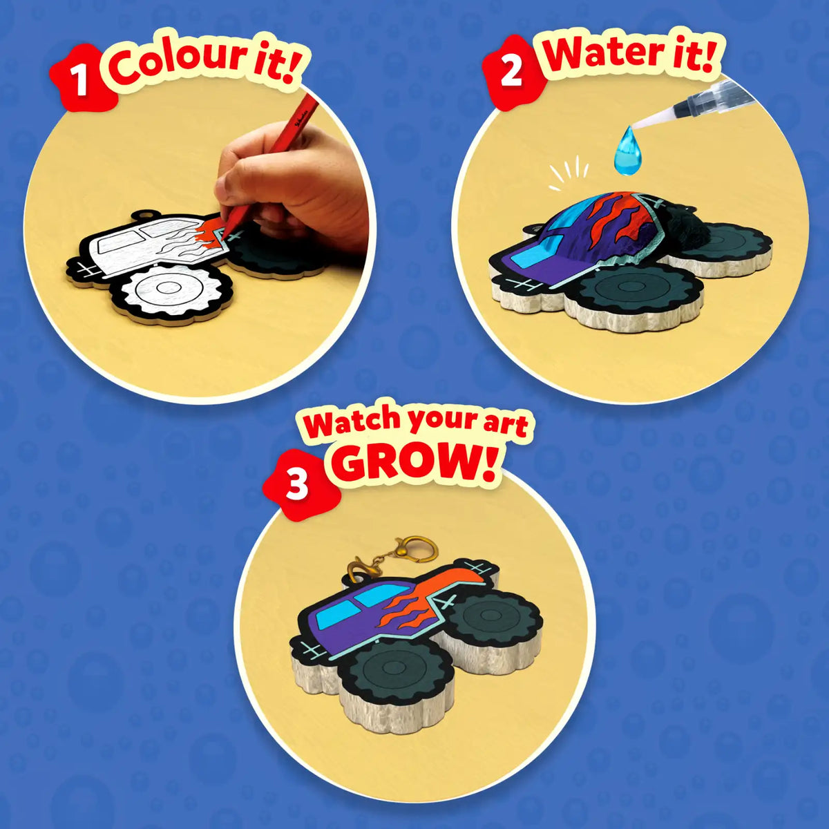 Skillmatics Aqua Puffs Just Cool Things 3D Art Kit