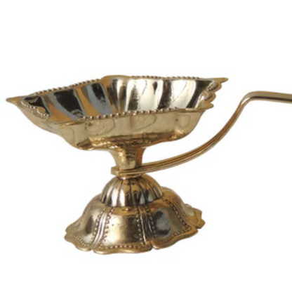 Brass Aarti Deepak 0.1 KG - PUSHMYCART