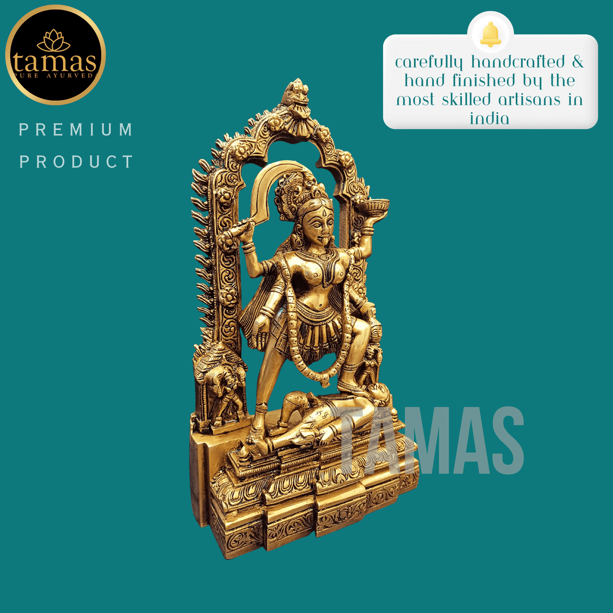 Tamas Brass Kaali Maa Statue - PUSHMYCART