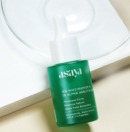 Asaya Niacinamide 10 Percent and Alpha Arbutin 1 Percent Face Serum 30 ml