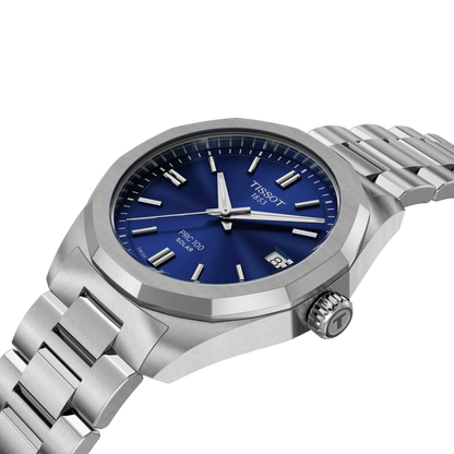 Tissot PRC 100 Solar 34mm Blue Grey