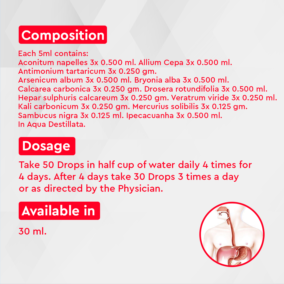 Allen A85 Eosinophilia Drop