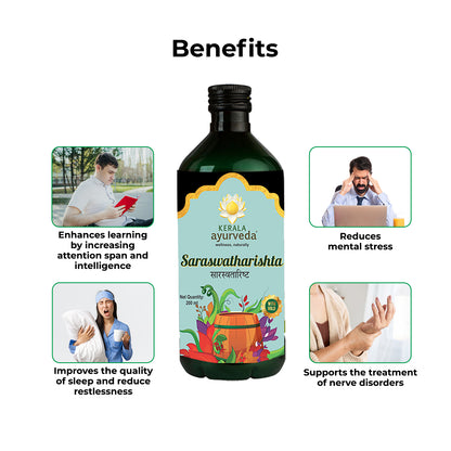 Kerala Ayurveda Saraswatharishtam 200ml