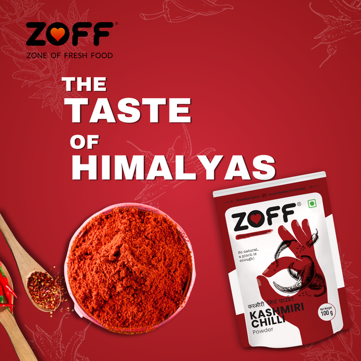 Zoff Kashmiri Chilli Powder - PUSHMYCART