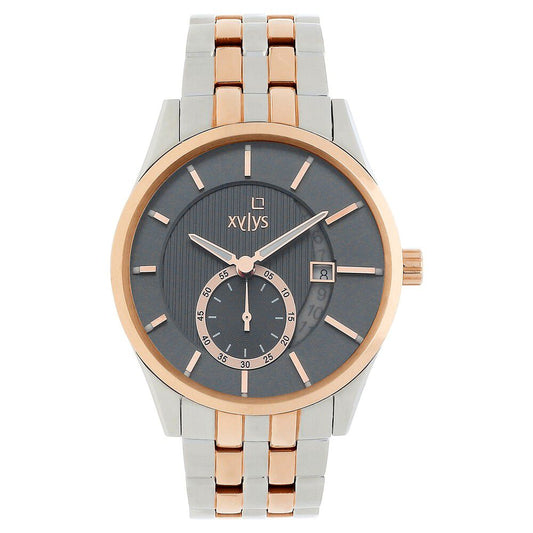 Xylys Offsets Swiss Analog Stainless Steel Grey Dial Watch for Men - image 1