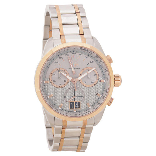 Xylys Quartz Chronograph Grey Dial Two Toned Stainless Steel Strap Watch For Men - image 1