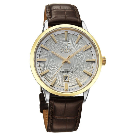 Xylys Swiss Automatic Silver Dial Silver Stainless Steel Strap Watch For Men