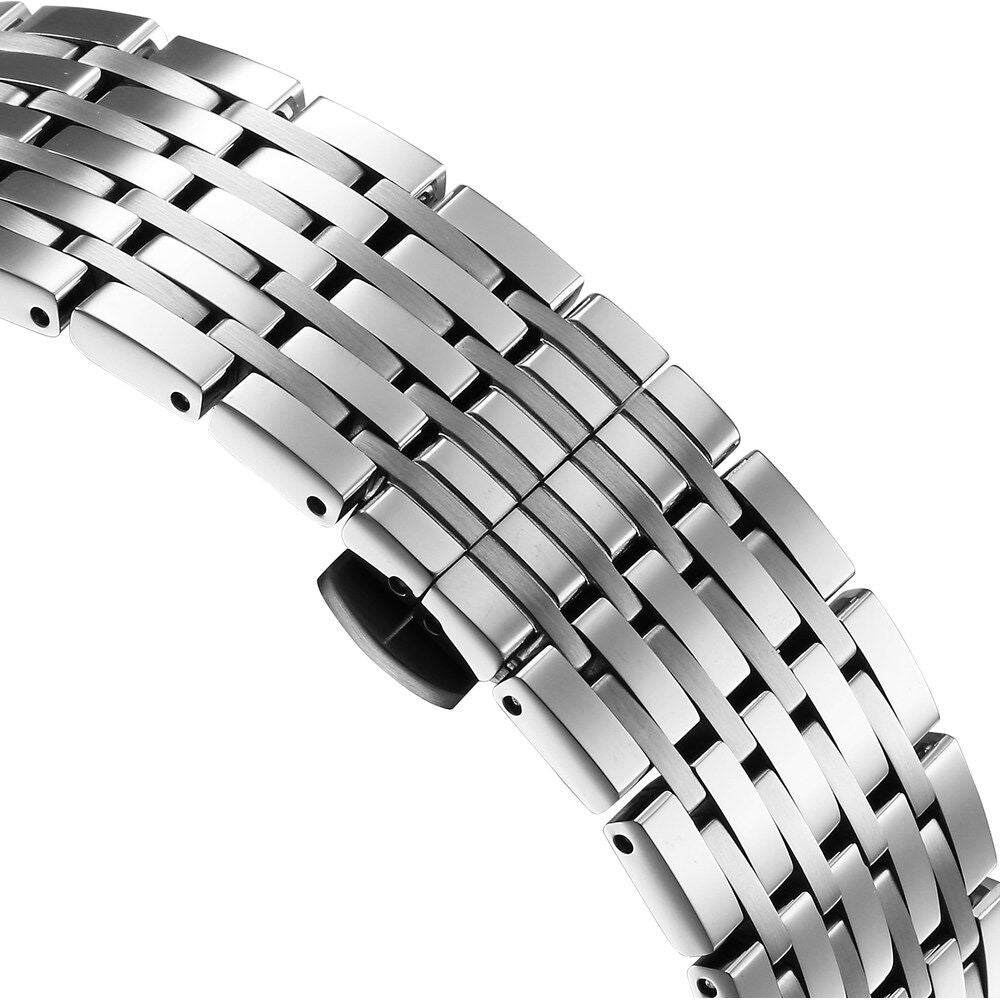 Xylys Automatic Blue Dial Silver Stainless Steel Strap Watch For Men