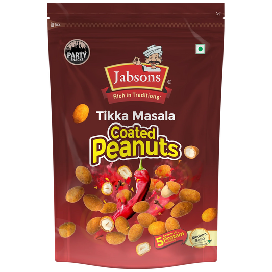 Jabsons Foods Tikka Masala Coated Peanut