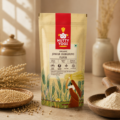 Nutty Yogi Sorghum Flour / Jowar Atta