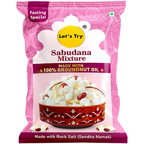 Let's Try Sabudana Falhari Mixture 200g - PUSHMYCART