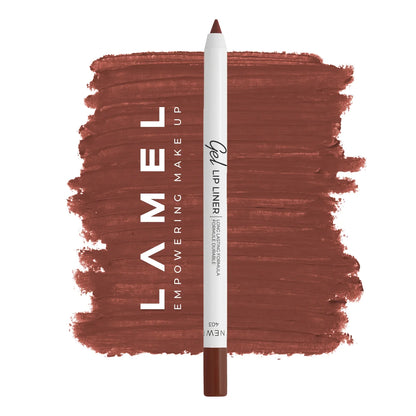 Long lasting Gel Lip Liner - Burnt ocher 403
