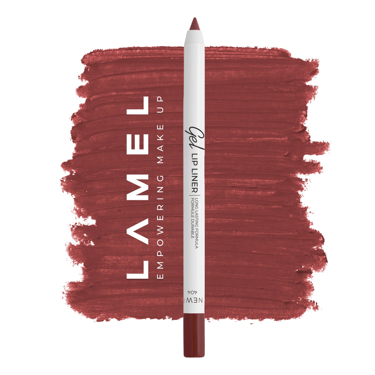 Long lasting Gel Lip Liner - Berry 404